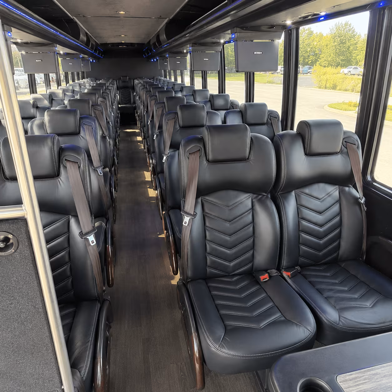 Las Vegas Airport Shuttle & Transportation onboard seating