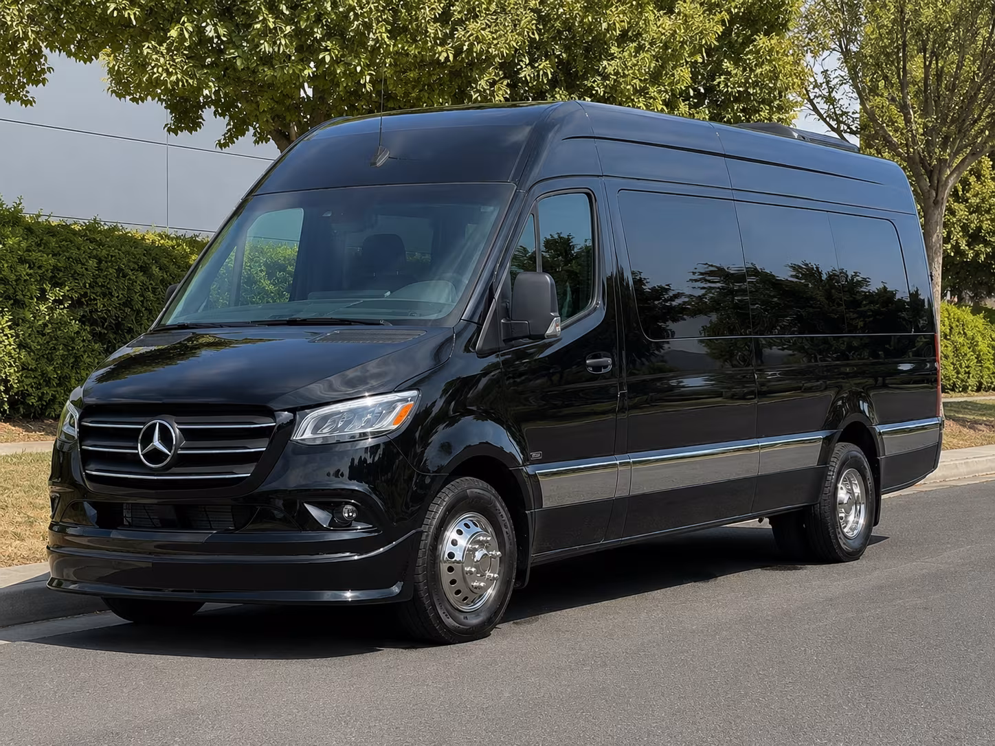 Las Vegas Corporate Transportation party bus exterior