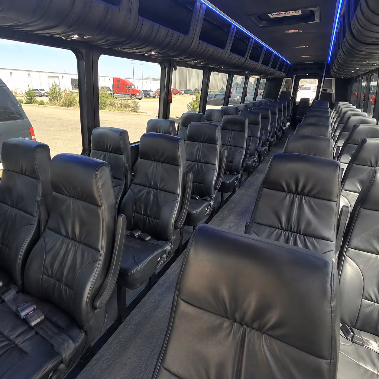 Las Vegas Corporate Transportation party bus exterior