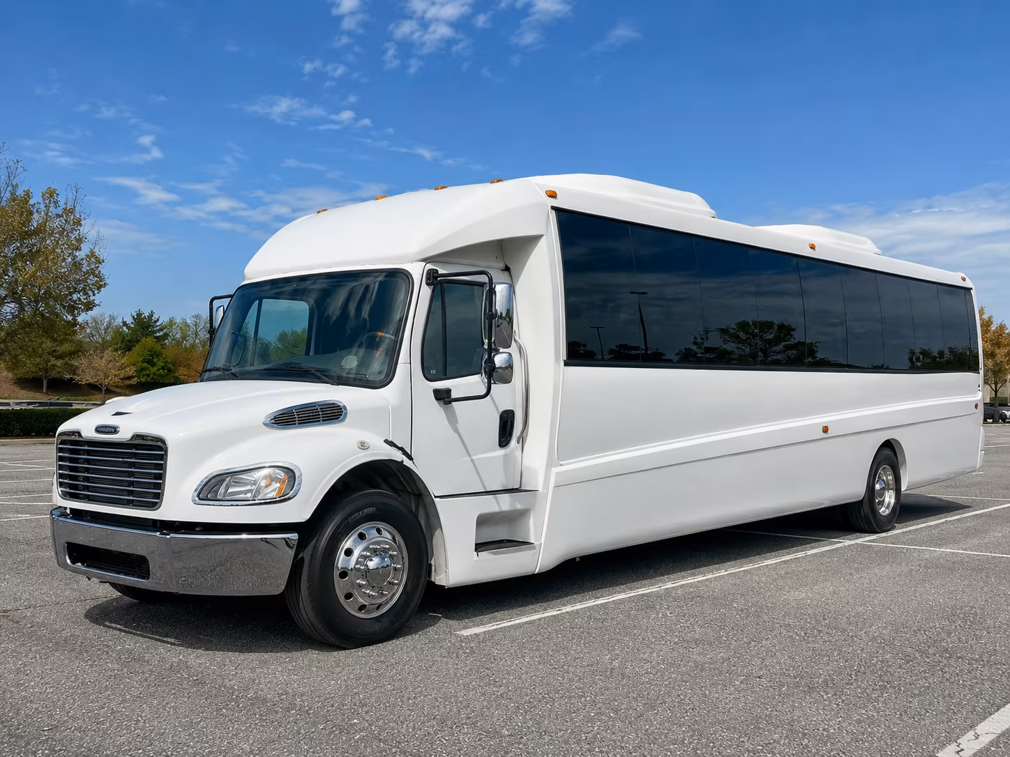 Las Vegas Prom & Homecoming Transportation party bus exterior