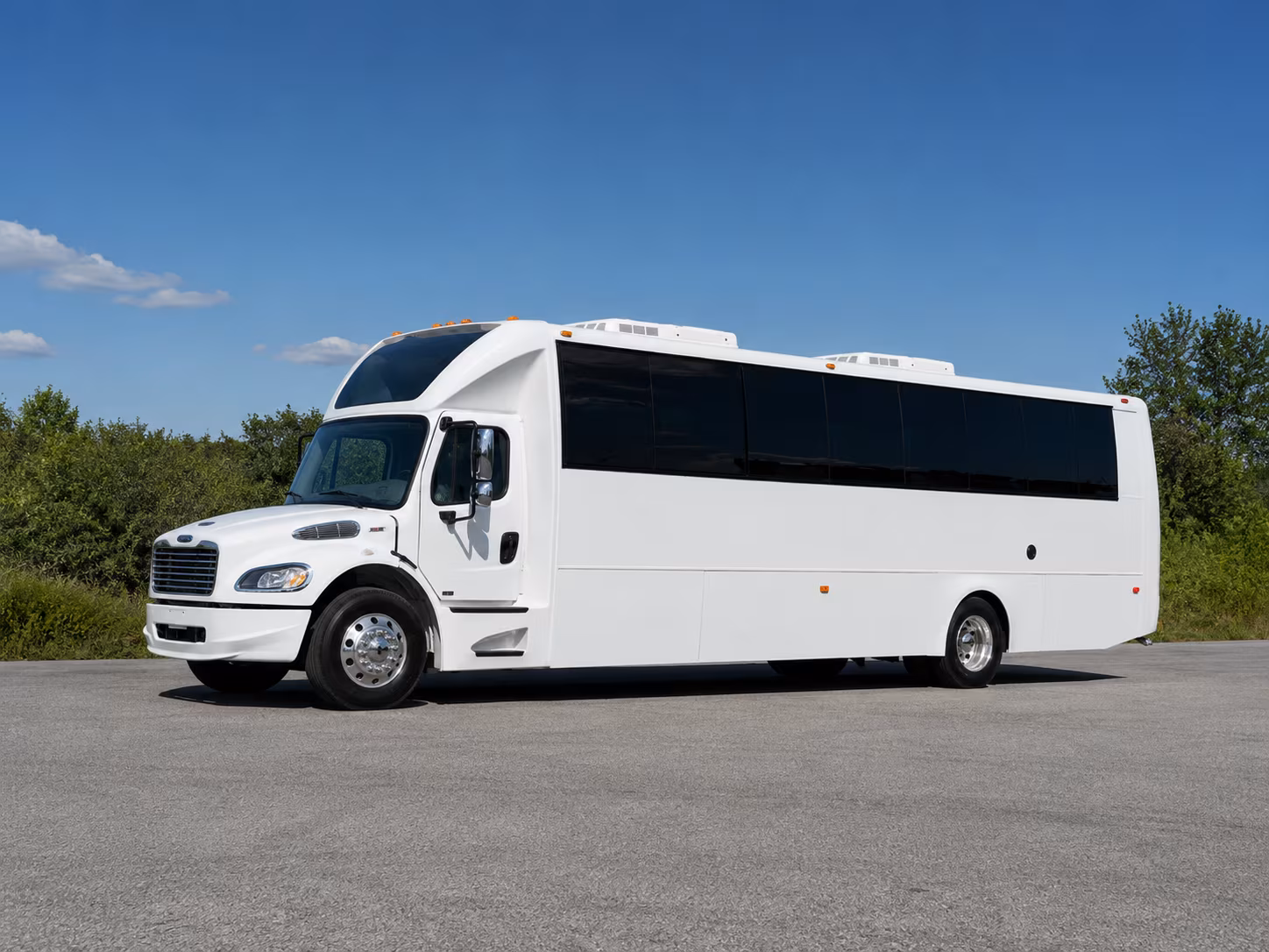 Las Vegas Prom & Homecoming Transportation party bus exterior