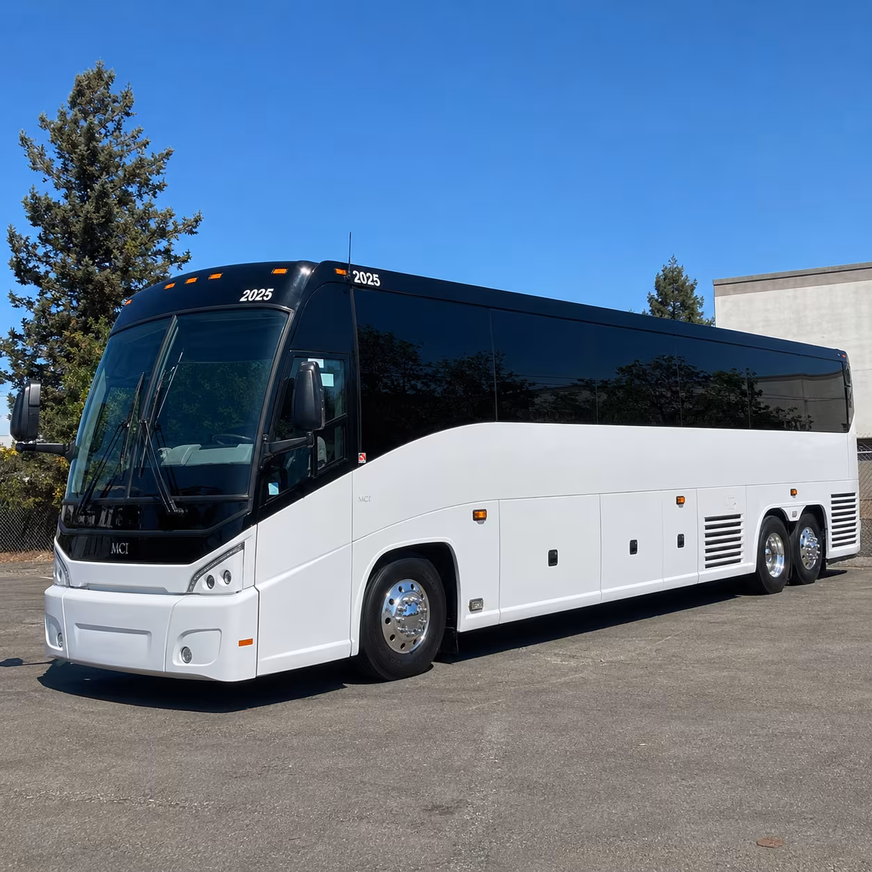 Las Vegas School Event Transportation party bus exterior