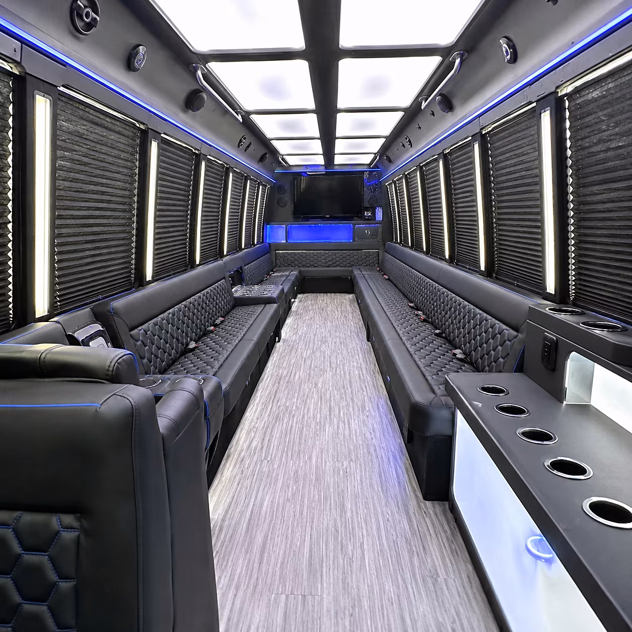Las Vegas Sporting Event Transportation onboard seating