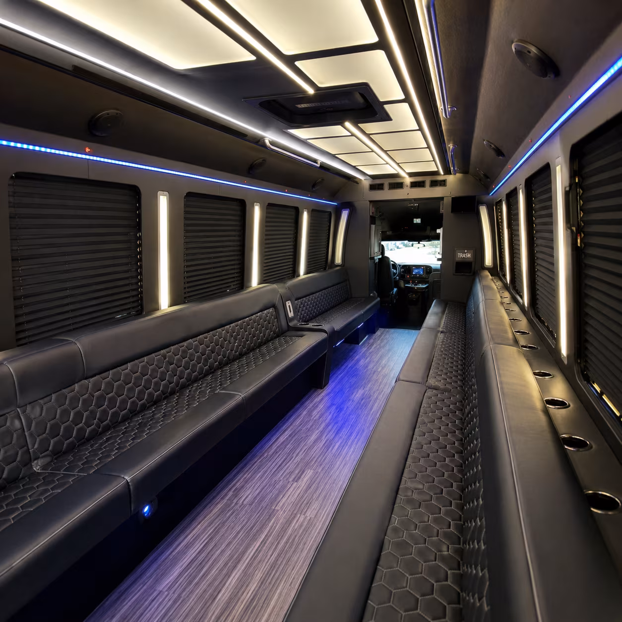 Las Vegas Winery Tour & Pub Crawl Transportation party bus exterior