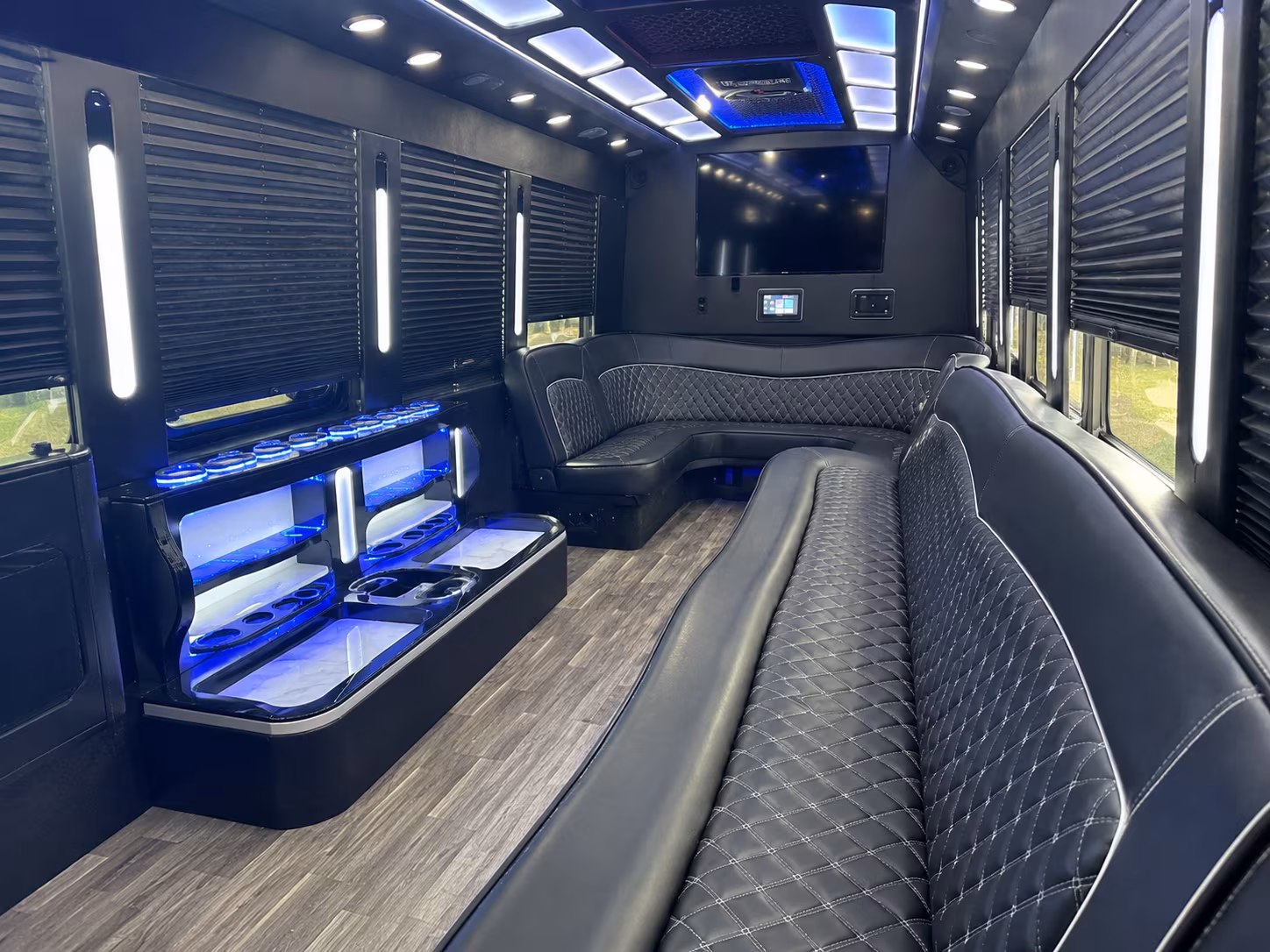 Las Vegas Winery Tour & Pub Crawl Transportation onboard seating