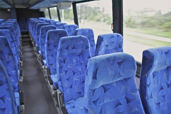 St. George 56 Passenger Motor Coaches Interior
